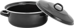 Lite-Body - Emaille - Magnus Braadpan 24cm/2,5l Met Deksel - Zwart - Inductie 7 Lite-Body - Emaille - Magnus Braadpan 24cm/2,5l Met Deksel - Zwart - Inductie -Keukenproducten Winkel 1200x452 1