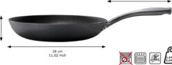 Skottsberg Koekenpan Cast Iron 28 Cm Gietijzer -Keukenproducten Winkel 1200x459 1