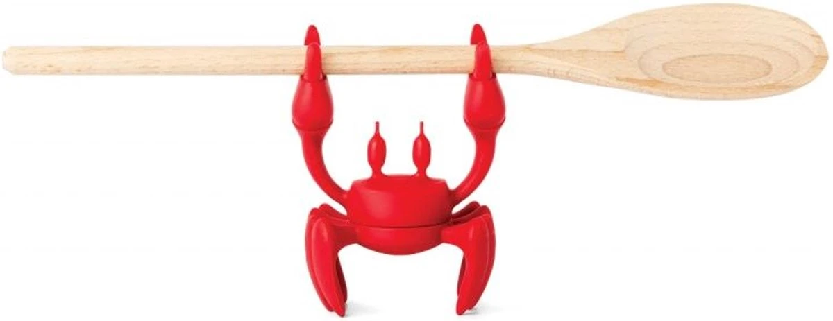 Ototo Lepelhouder Red The Crab 5 Ototo Lepelhouder Red The Crab - Afbeelding 3