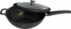 Chefflinger Wokpan - Antiaanbak - 32cm 14 Chefflinger Wokpan - Antiaanbak - 32cm -Keukenproducten Winkel 1200x496