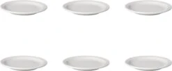 Bord Smalle Rand Mammoet Budgetline 16 Cm Wit 6 Stuk(s) -Keukenproducten Winkel 1200x501 3