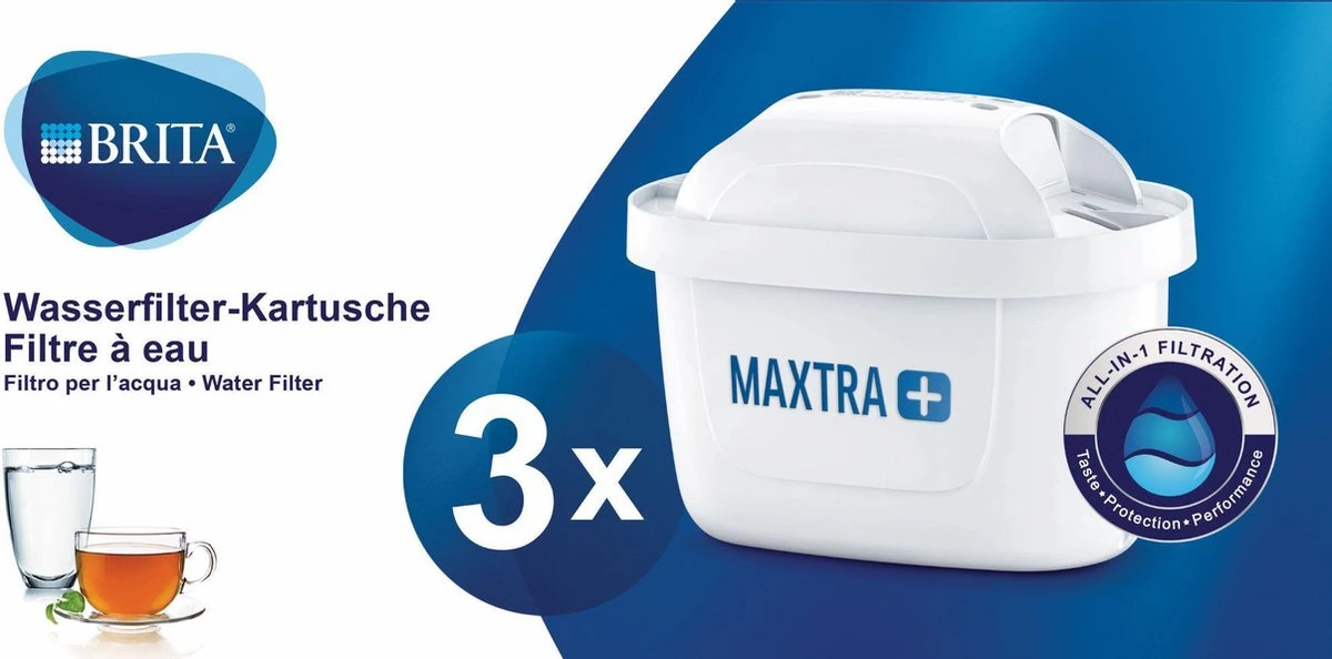 BRITA Maxtra+ Filterpatronen - 3 Stuks 12 BRITA Maxtra+ Filterpatronen - 3 Stuks - Afbeelding 10