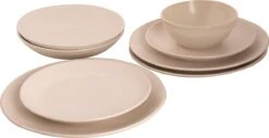 Mammoet Serviesset Spirit Stoneware 6-persoons 24-delig Offwhite