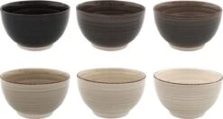 Studio Tavola Kommen Vintage Loft ø 14 Cm - 6 Stuks