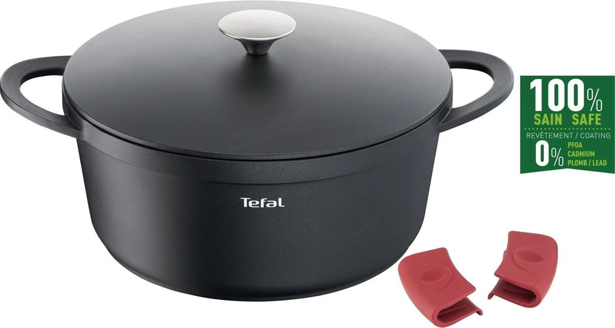 Tefal Trattoria Braadpan - Ø28 Cm - Inclusief Deksel 18 Tefal Trattoria Braadpan - Ø28 Cm - Inclusief Deksel - Afbeelding 16