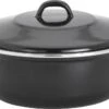 Lite-Body - Emaille - Magnus Braadpan 24cm/2,5l Met Deksel - Zwart - Inductie -Keukenproducten Winkel 1200x652