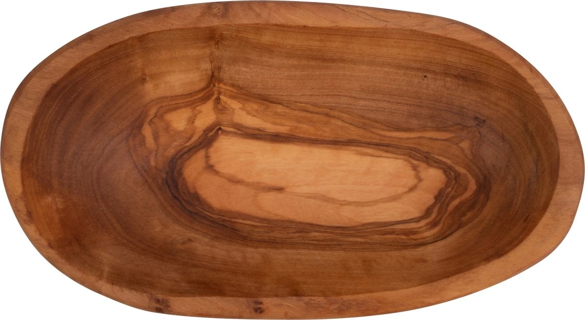 Bowls And Dishes Pure Olive Wood Olijfhouten Schaal Rustique Ovaal 17 Cm - Cadeau Tip! 4 Bowls And Dishes Pure Olive Wood Olijfhouten Schaal Rustique Ovaal 17 Cm - Cadeau Tip! - Afbeelding 2