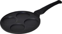 Cheffinger Crêpemaker Pancake - Ø 26 Cm - Geschikt Voor Inductie - Koudgreep - Zwart -Keukenproducten Winkel 1200x661