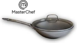 MasterChef / Jumbo - Wokpan - Met Glazen Deksel - 28 Cm - Inductie -Keukenproducten Winkel 1200x671