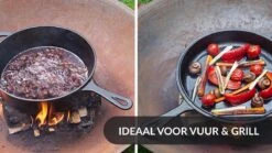 Chefarone Gietijzeren Pan - 2-in-1 Braadpan Inclusief Deksel - Geschikt Voor Alle Warmtebronnen -Keukenproducten Winkel 1200x675 7