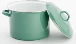 Lite-Body Magnus Soeppan/Stamppotpan Met Deksel - 24cm/8l - Emaille - Olijf Groen -Keukenproducten Winkel 1200x698 4