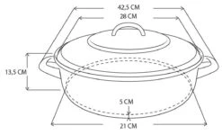 Sola Braadpan Fair Cooking - Ø 28 Cm - Zwart/wit - Aluminium - Antiaanbaklaag -Keukenproducten Winkel 1200x727 3