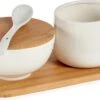 Suiker En Melk Serveren Setje Van Keramiek Met Bamboe 19 Cm -Keukenproducten Winkel 1200x730 2