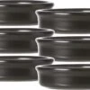6x Creme Brulee Mini Schaaltjes/bakjes Zwart 7,5 Cm Van Aardewerk - 80 Ml - Tapas Schaaltjes -Keukenproducten Winkel 1200x733 4