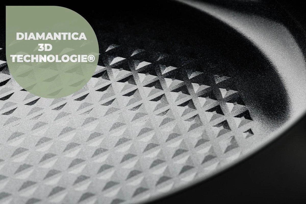 ISENVI Avon Keramische Hapjespan 30 CM - Ergo Greep 4 ISENVI Avon Keramische Hapjespan 30 CM - Ergo Greep - Afbeelding 2