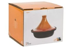 Cosy & Trendy Tajine Zwart / Oranje - Gietijzeren Schaal - Ø25cm - Geschikt Voor Inductie -Keukenproducten Winkel 1200x799 47
