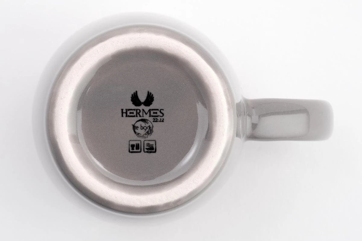 Lite-Body - Hermes - Thee Beker 30cl - Set Van 6 - Grijs 5 Lite-Body - Hermes - Thee Beker 30cl - Set Van 6 - Grijs - Afbeelding 3