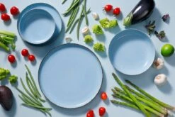 Palmer Bord Diep Antigo 19 Cm Lichtblauw Porselein 2 Stuk(s) -Keukenproducten Winkel 1200x800 166