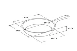 GreenPan Memphis Koekenpan 20cm - Zwart - Inductie - PFAS-vrij -Keukenproducten Winkel 1200x800 3