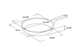 GreenPan Essentials Pannenkoekenpan 24cm - Zwart - Inductie - PFAS-vrij 16 GreenPan Essentials Pannenkoekenpan 24cm - Zwart - Inductie - PFAS-vrij -Keukenproducten Winkel 1200x800 42