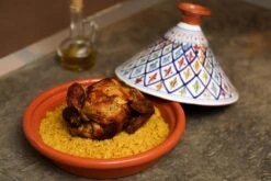 CRAFLAIR ~ Tajine ~ Ø 30 Cm ~ Geschikt Voor Inductie - Adapter ~ Handgemaakt ~ Geglazuurd Keramiek -Keukenproducten Winkel 1200x800 61