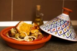 CRAFLAIR ~ Tajine ~ Ø 30 Cm ~ Geschikt Voor Inductie - Adapter ~ Handgemaakt ~ Geglazuurd Keramiek -Keukenproducten Winkel 1200x800 62