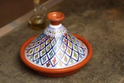 CRAFLAIR ~ Tajine ~ Ø 30 Cm ~ Geschikt Voor Inductie - Adapter ~ Handgemaakt ~ Geglazuurd Keramiek -Keukenproducten Winkel 1200x800 63