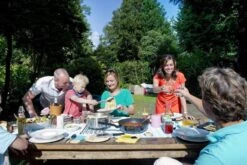 BK Easy Basic Ceramic Hapjespan Ø 28 Cm - Met Glazen Deksel - PFAS-vrij -Keukenproducten Winkel 1200x803 2