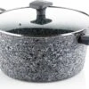 Westinghouse Kookpan/Braadpan Inductie - Ø 28 Cm - Grijs Graniet - Met Deksel - PFOA Vrij -Keukenproducten Winkel 1200x821 2