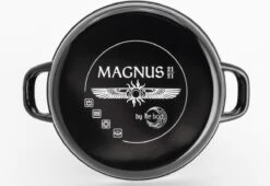 Lite-Body - Magnus Soeppan / Stamppotpan Met Deksel - Ø 24 Cm/ 8l - Emaille - Grijs -Keukenproducten Winkel 1200x827 2