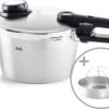 Fissler Vitavit Premium 2022 - Snelkookpan - 6 Liter - Met Stoominzet -Keukenproducten Winkel 1200x837 1