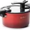 Rosmarino - Snelkookpan Met Glazen Deksel - Zwart - Ø24cm - 5 Liter - 100% PFAS & PFOA Vrij - Aluminium - Pressure Cooker - Non-stick Minerale Coating - Ergonomische Handgrepen - Geschikt Voor Alle Warmtebronnen -Keukenproducten Winkel 1200x840 2