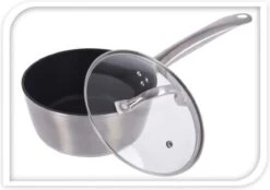 Excellent Houseware Steelpan -18 Cm - Zilver -Keukenproducten Winkel 1200x843 2