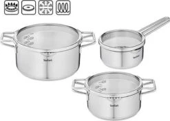 Tefal Nordica Pannenset 3 Delig - Steelpan Ø 16 Cm & Kookpan Ø 20 + Ø 24 Cm -Keukenproducten Winkel 1200x853 2