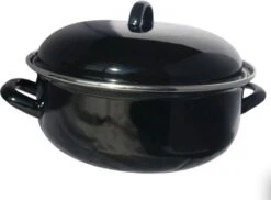 CasaLupo Emaille Braadpan Cooking - ø 26 Cm / 5 Liter -Keukenproducten Winkel 1200x884 2