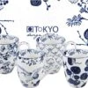 Tokyo Design Studio - Flora Japonica Mug Set 4pcs 8.5x10.2cm 380ml -Keukenproducten Winkel 1200x889 5