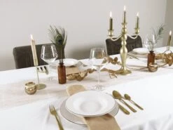 LeRijn® Serviesset Deventer 12 Persoons - 36 Delig - Licht Crème Wit Met Gouden Rand En Motief - Dinerborden - Soepborden - Dessertborden - Borden Servies - Bordenset -Keukenproducten Winkel 1200x899 18
