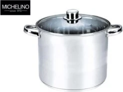 Michelino RVS Soeppan - 23 Liter - Ø 34 Cm -Keukenproducten Winkel 1200x900 23