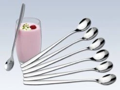 Dessertlepels - Cocktaillepels - IJslepels - Latte Macchiato Lepels - Yoghurtlepels - Set Van 6 Stuks -RVS (18/0) -19 Cm -Keukenproducten Winkel 1200x900 37