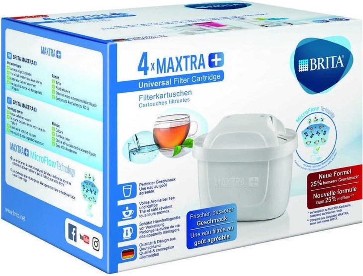 BRITA - Waterfilterpatroon MAXTRA+ 4Pack 17 BRITA - Waterfilterpatroon MAXTRA+ 4Pack - Afbeelding 15