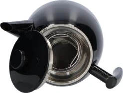 Vaja® Theepot Juliette Met Filter - Dubbelwandig -Theekan 1.0L - Glimmend Zwart -Keukenproducten Winkel 1200x915 4