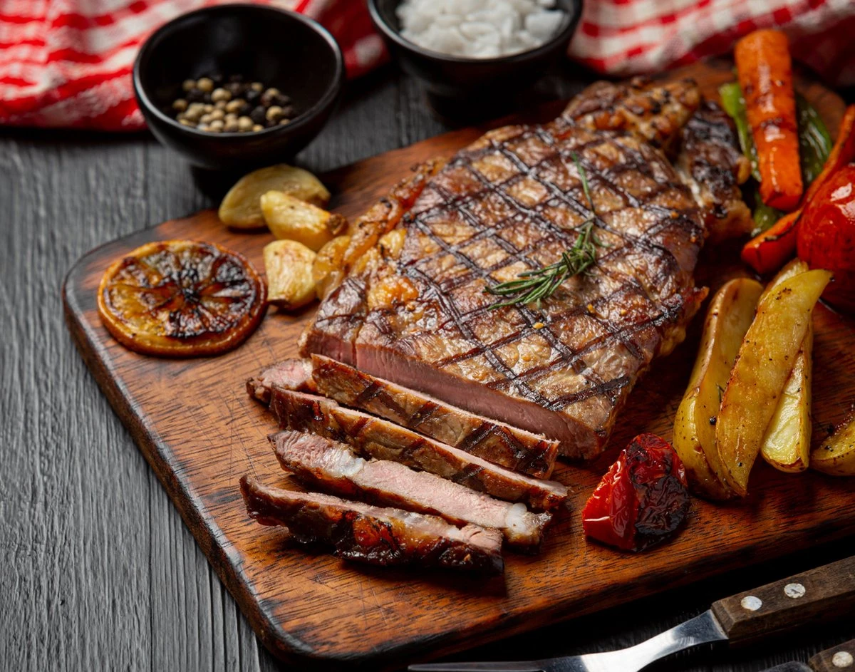 Cdealsz® Grillpan Gietijzer - Inductie - Rood - 28 Cm 7 Cdealsz® Grillpan Gietijzer - Inductie - Rood - 28 Cm - Afbeelding 5