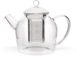 Bredemeijer - Glazen Minuet Santhee Theepot 1,2L Met Filter -Keukenproducten Winkel 1200x947