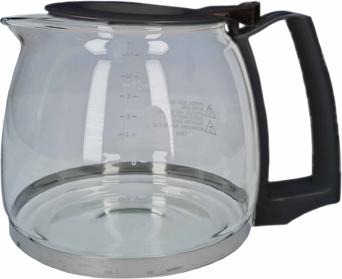Merkloos Koffiepot Met Zwarte Deksel En Handvat 1,5 Liter - Glazen Universele Koffie/koffie Potten - 1500 Ml Reserve Koffiepotten 4 Merkloos Koffiepot Met Zwarte Deksel En Handvat 1,5 Liter - Glazen Universele Koffie/koffie Potten - 1500 Ml Reserve Koffiepotten - Afbeelding 2