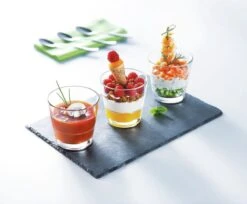 Arcoroc 6x Stuks Dessertglazen/amuse Glazen 210 Ml - Glaasjes Voor Nagerechten/toetjes