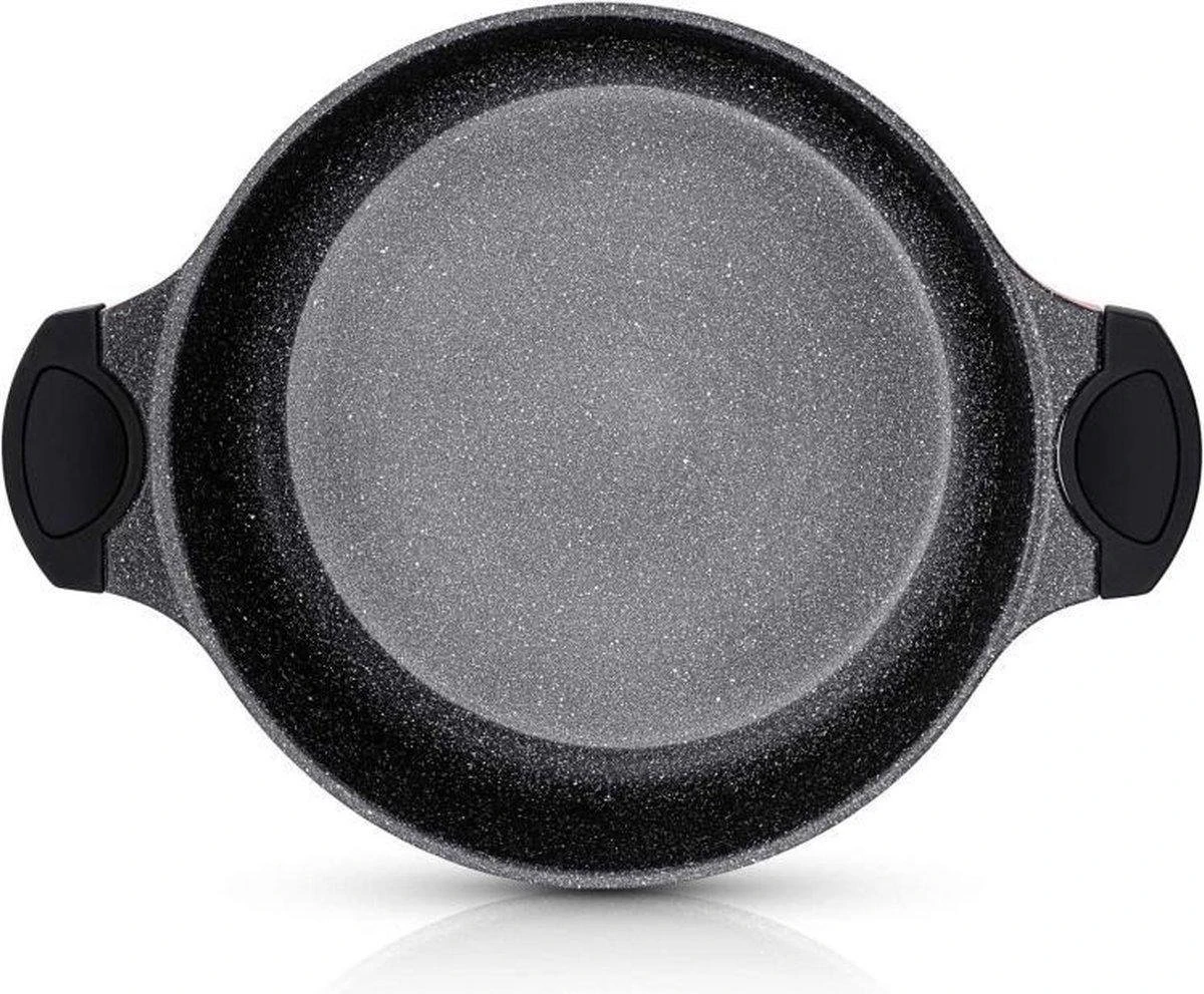 Tajine Agadir Inductie Arabisch Design Non-stick Shining Black 4 Tajine Agadir Inductie Arabisch Design Non-stick Shining Black - Afbeelding 2