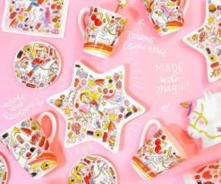 Blond Amsterdam Unicorn Theelepeltjes - 4 Stuks -Keukenproducten Winkel 1200x994