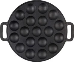 The Windmill Poffertjespan 30 Cm Gietijzer 2,3 Kg Zwart -Keukenproducten Winkel 1200x995