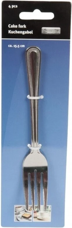 Merkloos 16x Gebaksvorkjes Van Metaal - Vorkjes Voor Gebak/taart - Gebaksvorken/Taartvorkjes -Keukenproducten Winkel 382x1200