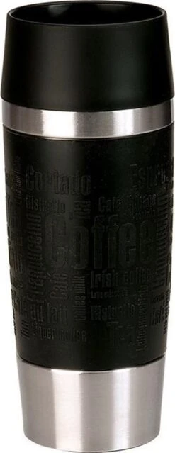 Emsa Thermosbeker Travel Mug Zwart 360 Ml -Keukenproducten Winkel 464x1200
